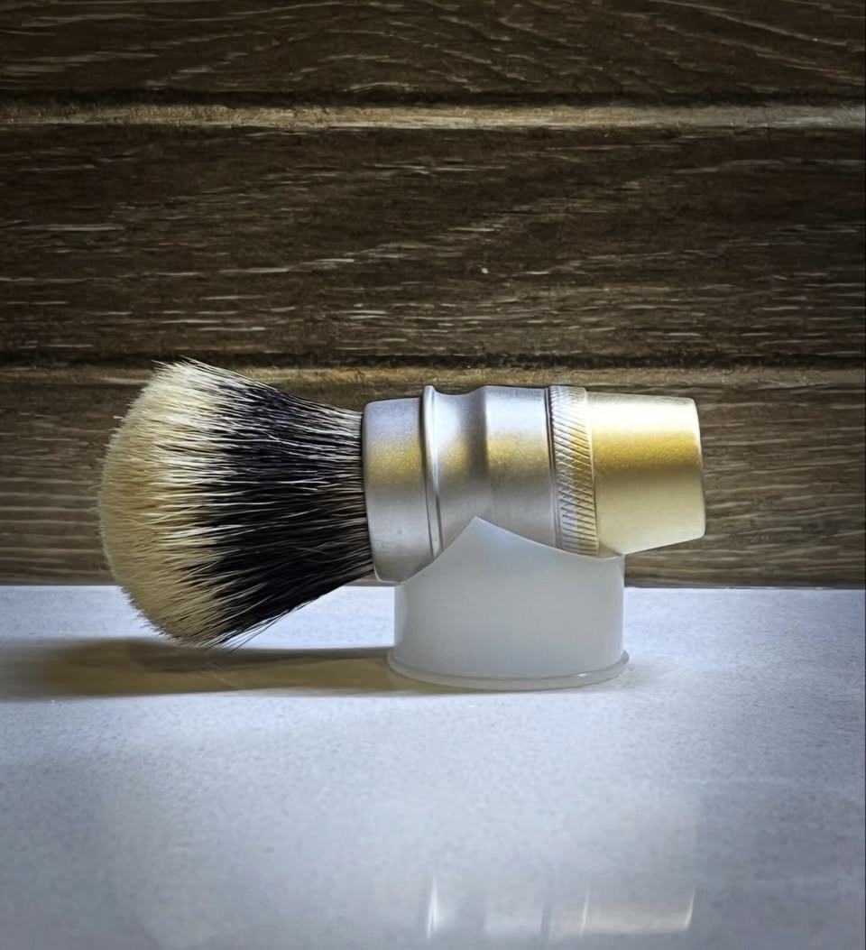 Aerospace Grade Aluminum / Brass Shaving Brush